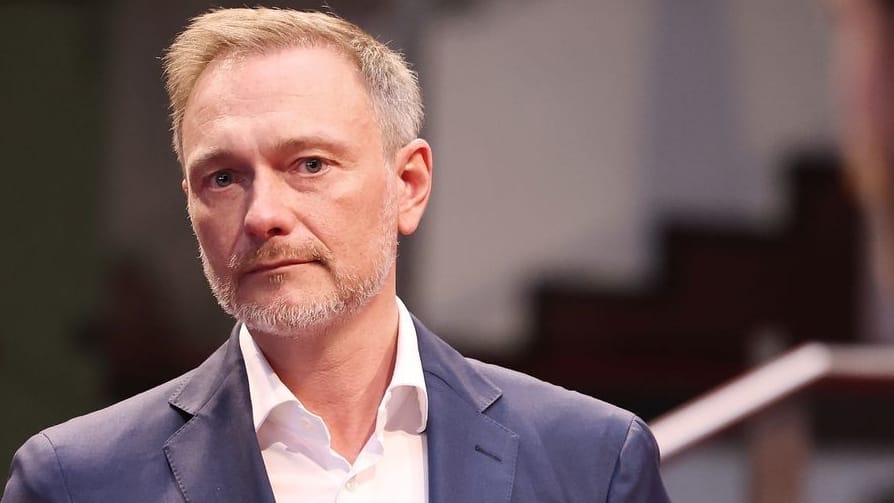 Bundesfinanzminister Christian Lindner: Klimaaktivisten haben eine Veranstaltung des Politikers gestört.