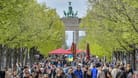 1. Maifeiertag in Berlin (Archivbild): Traditionell sind für den Tag viele Veranstaltungen in der Stadt geplant.