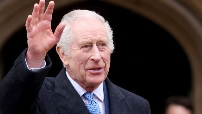 König Charles III. ist zurück: Erster offizieller Auftritt nach Krebsdiagnose