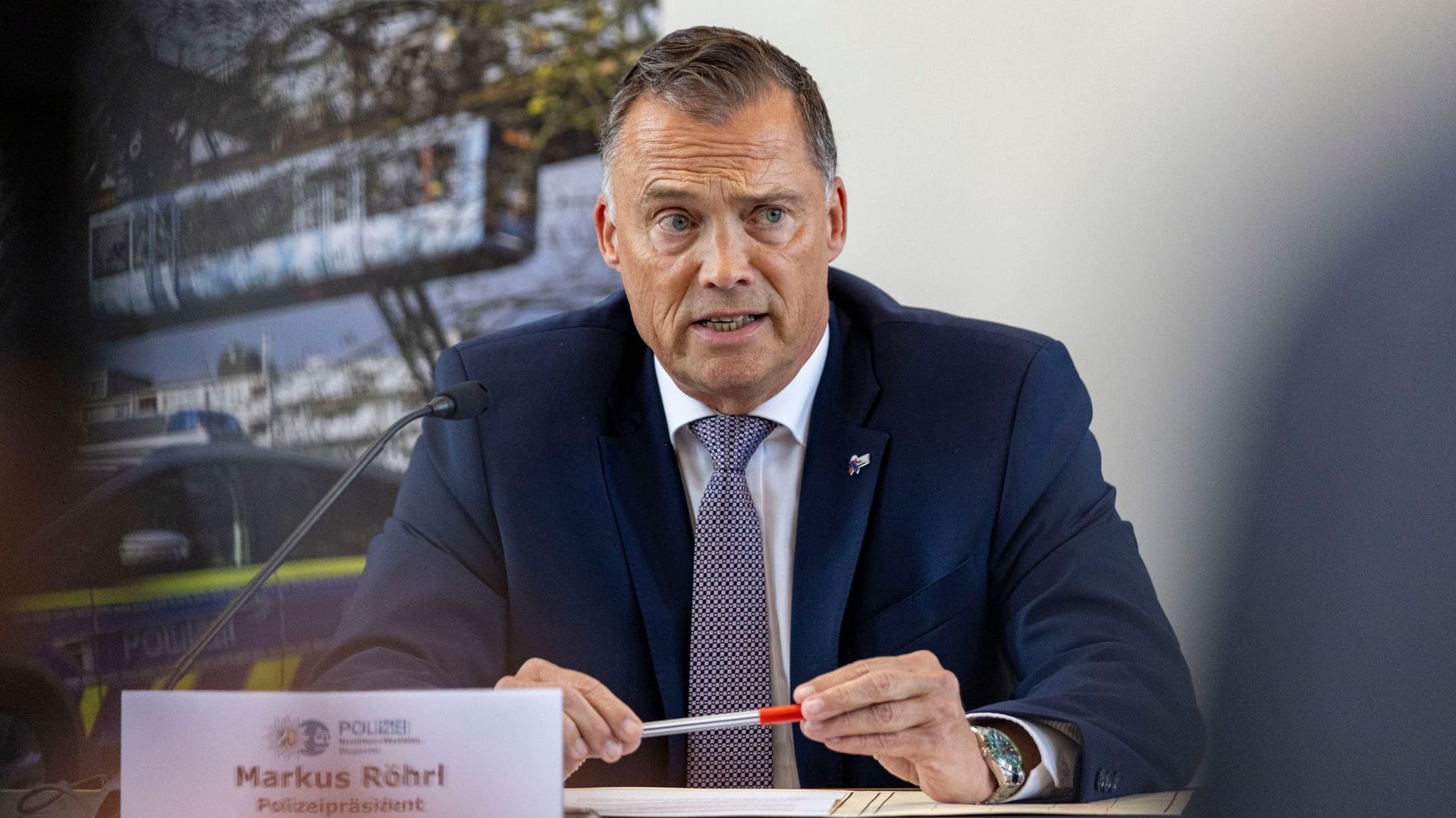 Polizeipräsident Markus Röhrl Polizeipräsident Markus Röhrl