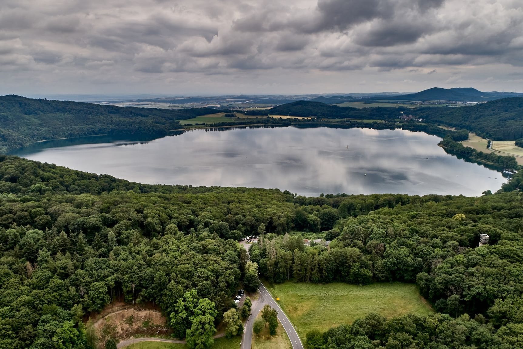 Laacher See in der Eifel