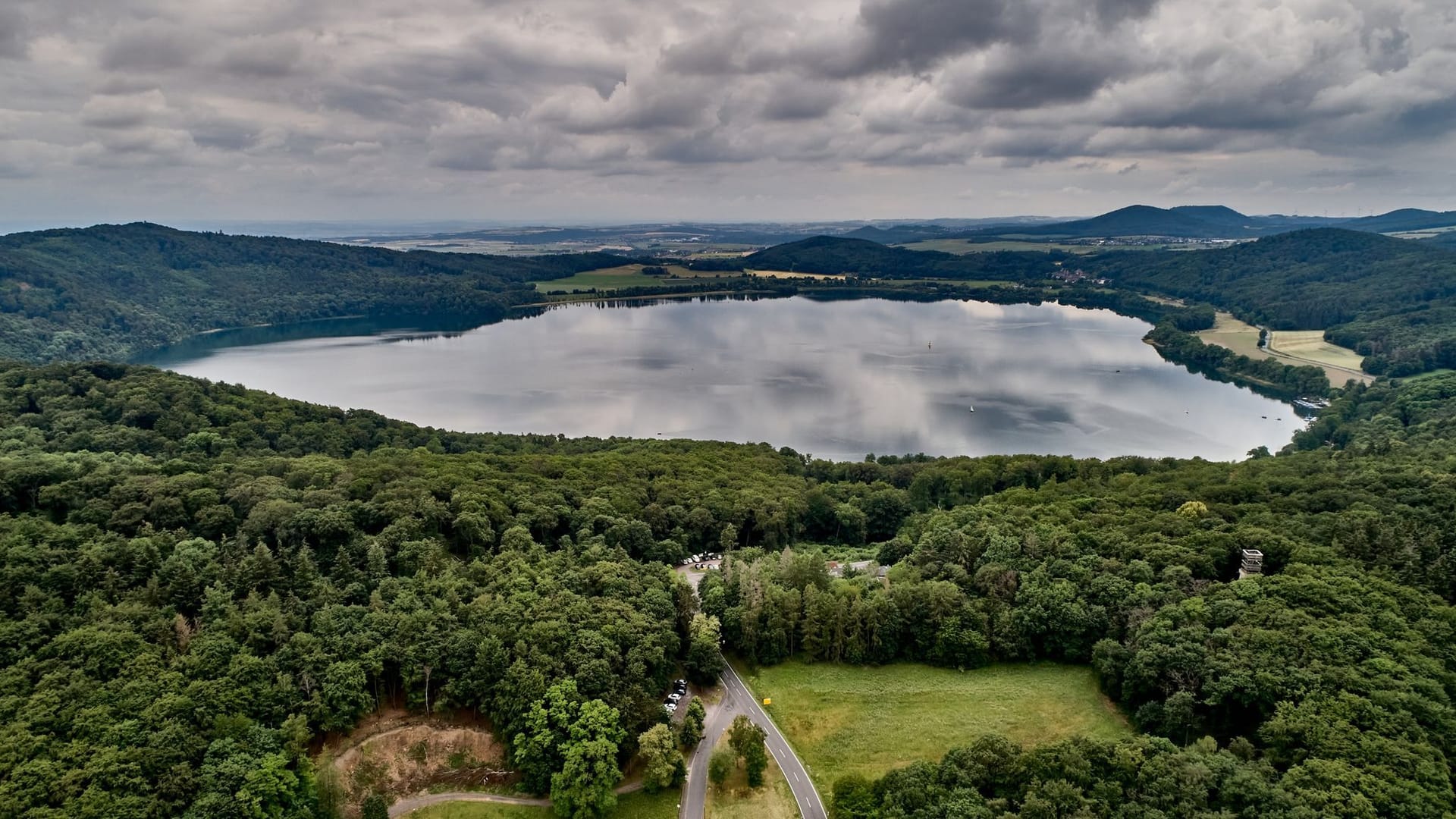 Laacher See in der Eifel