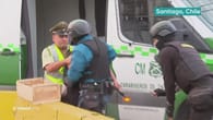 Chile: Schüsse live im Fernsehen – Frau klaut Polizeiwaffe