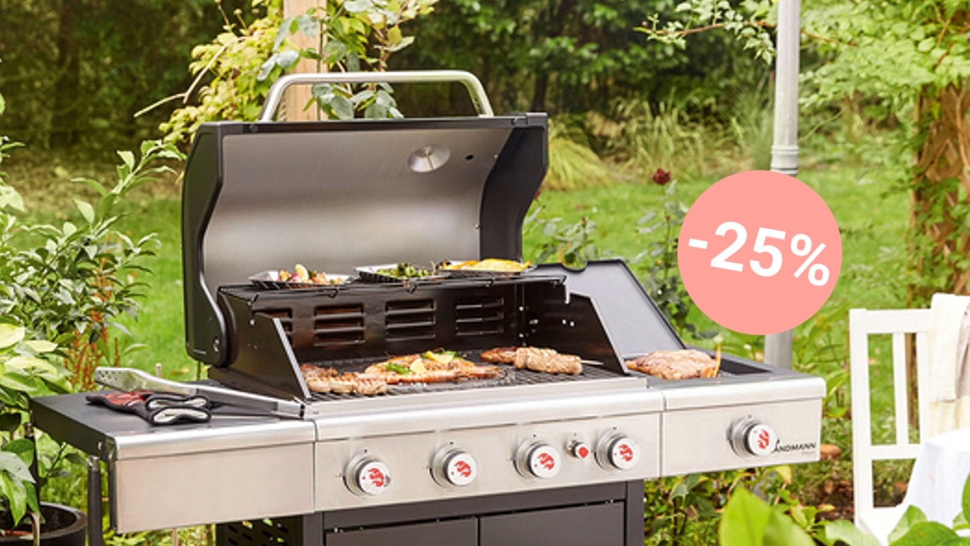 Holen Sie sich jetzt im Aldi-Onlineshop einen reduzierten Landmann-Grill und machen Sie sich bereit für gemütliche Grillabende im Sommer.