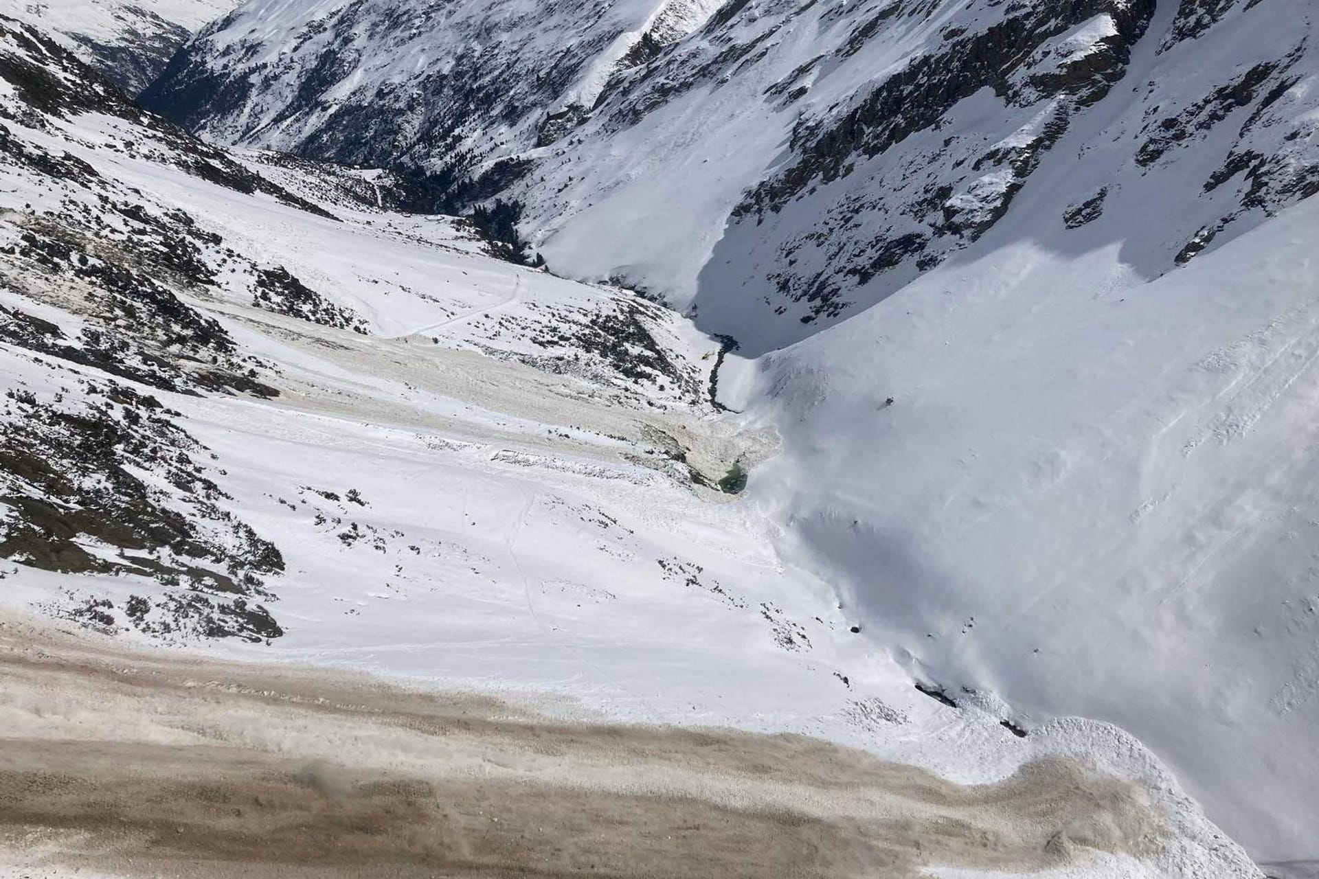 Lawinenabgang in Österreich