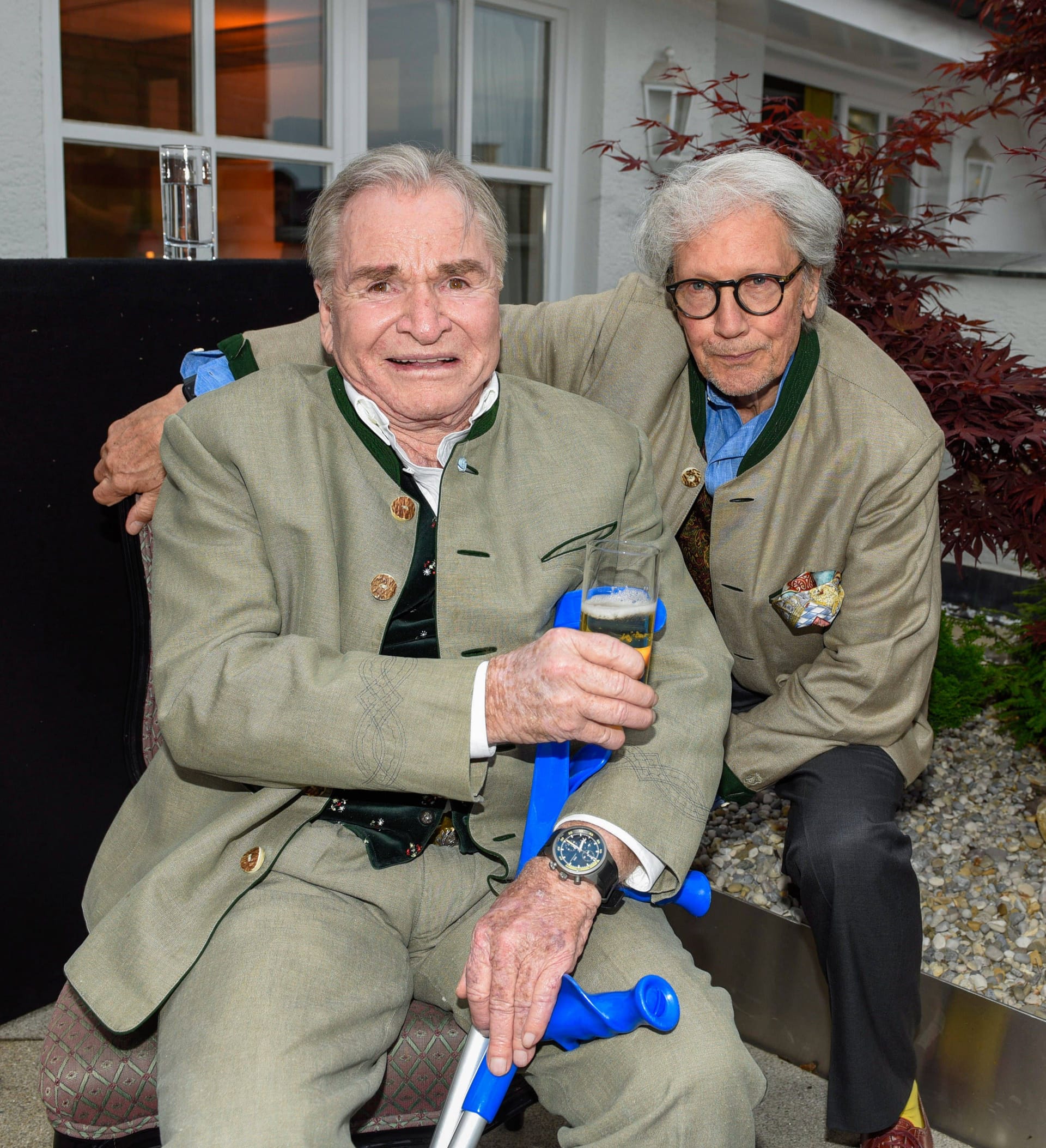 Fritz Wepper und Bernd Herzsprung waren seit Jahrzehnten befreundet.