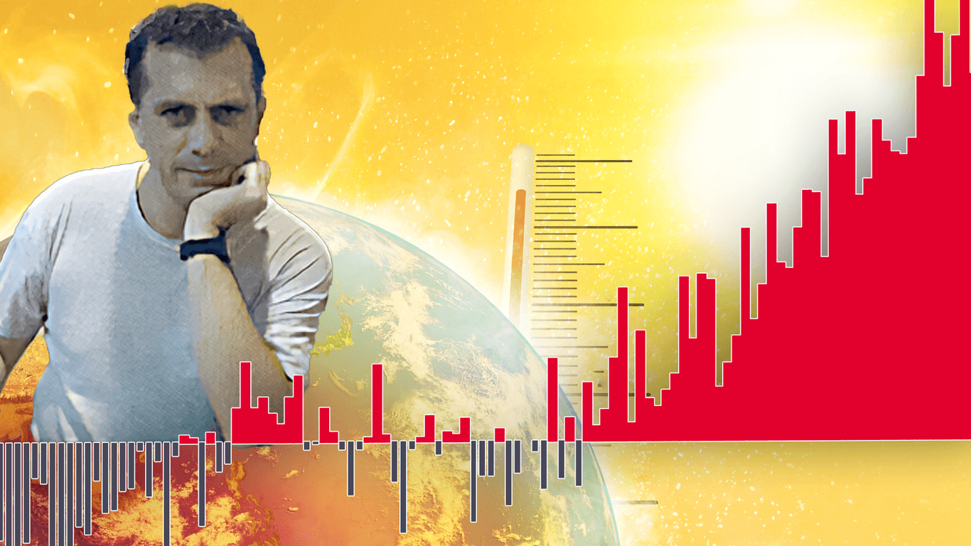 Klimahistoriker: Maximiliano Herrera beobachtet Wetterdaten in aller Welt und pickt Rekorde heraus. Er kommt aktuell kaum hinterher.