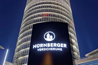 Der Business Tower in Nürnberg (Archivfoto): Jahrelang saß hier die Nürnberger Versicherung. Kürzlich wurde ihr Auszug bekannt.