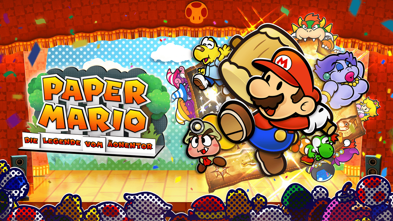"Paper Mario: Die Legende vom Äonentor": Der GameCube-Klassiker von 2004 wurde grafisch überarbeitet und kommt nun auf die Switch.