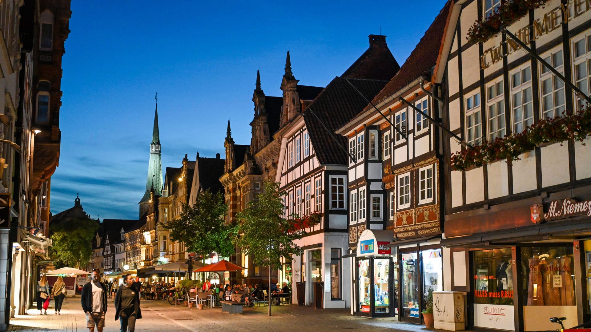 Die Altstadt von Hameln: Dort gibt es zahlreiche Sehenswürdigkeiten.