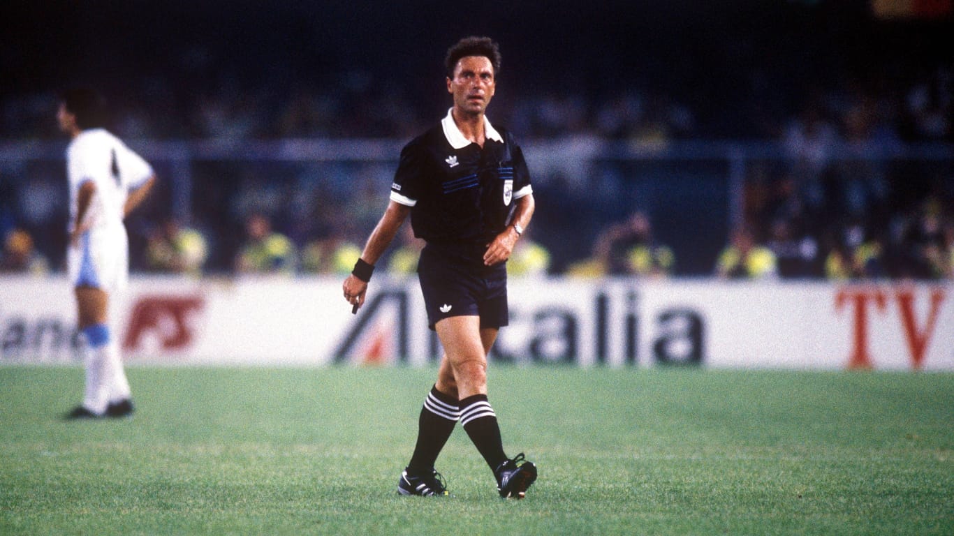 Siegfried Kirschen: Der Schiedsrichter bei der WM in Italien 1990.