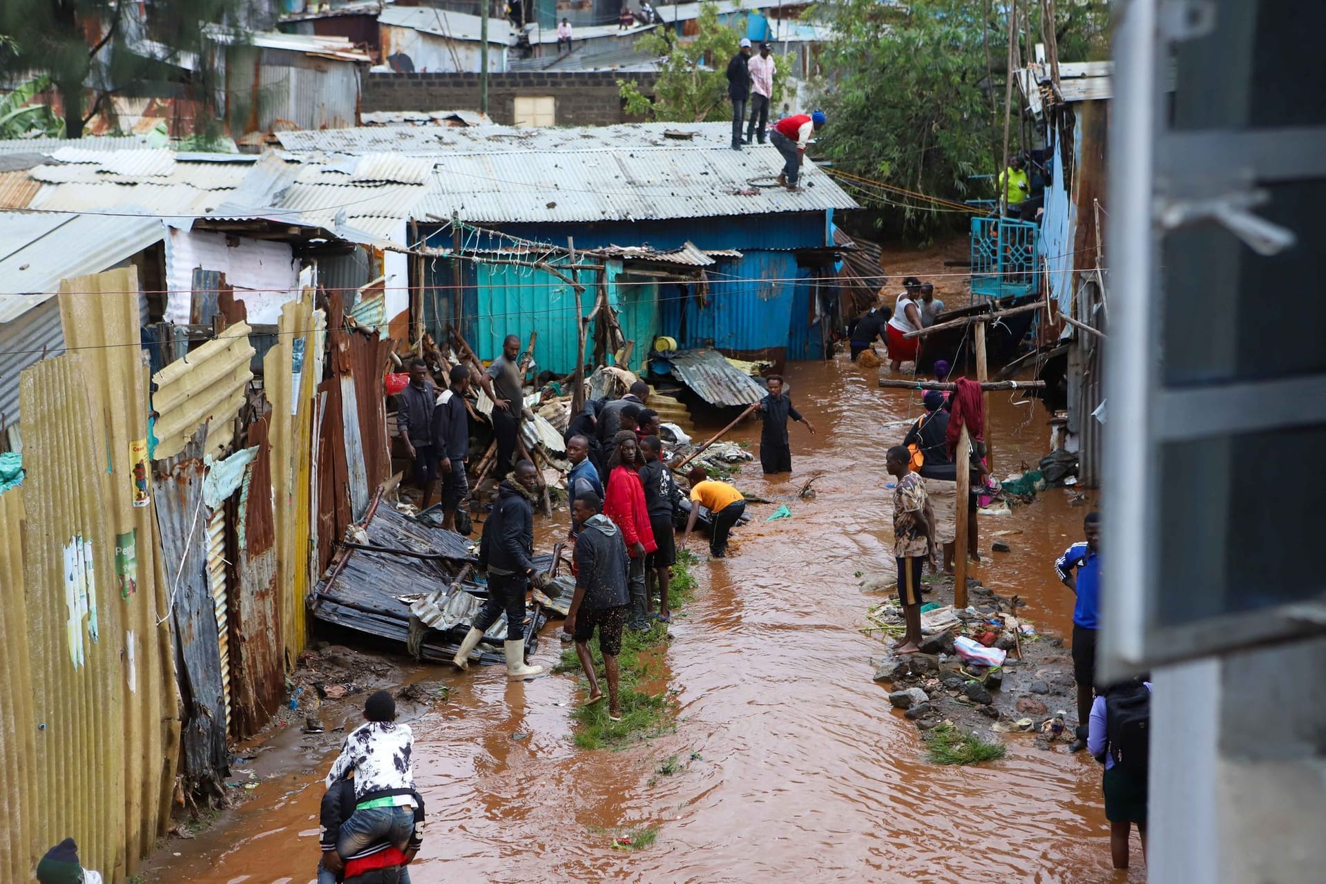 Überschwemmungen in Kenia