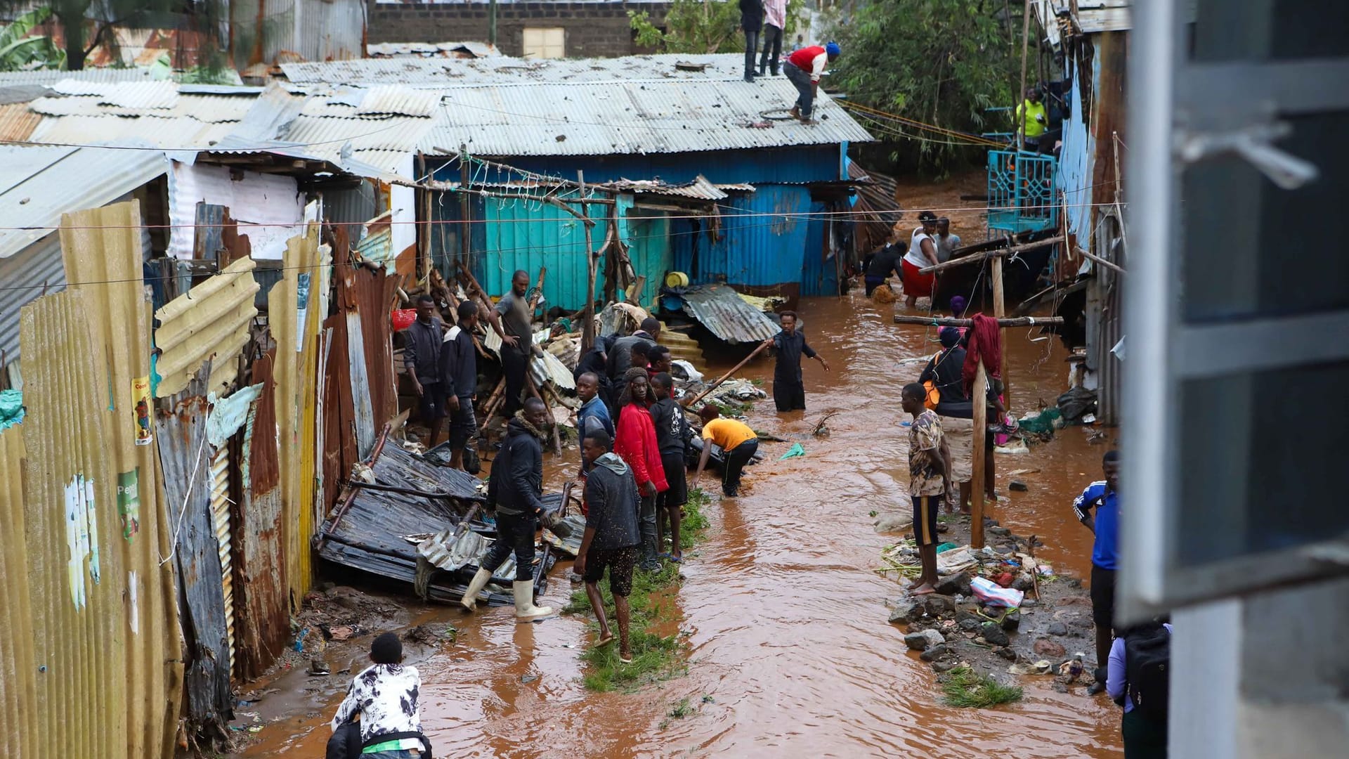 Überschwemmungen in Kenia