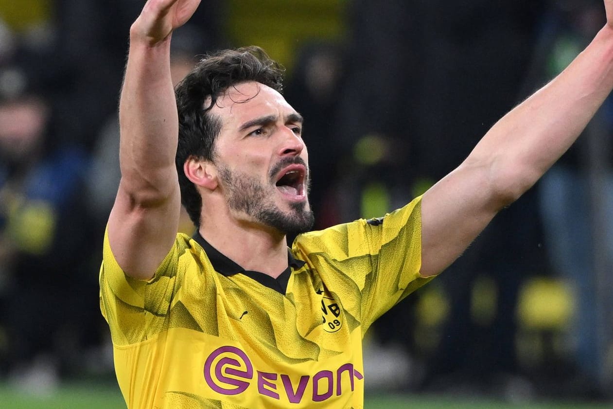 Nico Schlotterbeck (l.) und Mats Hummels: Die Innenverteidigung des BVB steht im Halbfinale der Champions League.