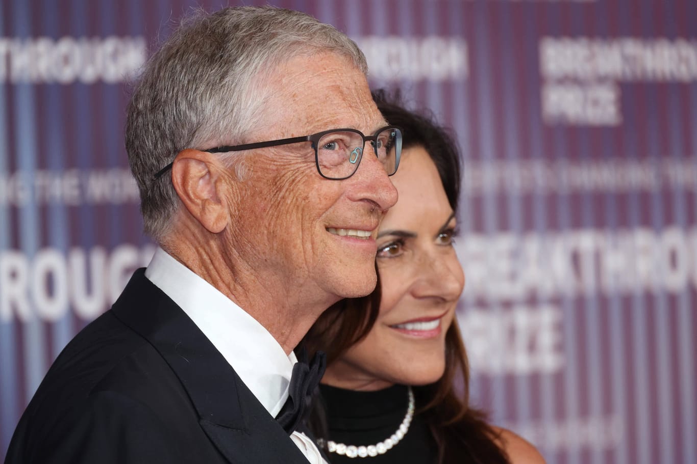 Bill Gates und Paula Hurd: Sie traten das erste Mal gemeinsam vor die Fotografen.