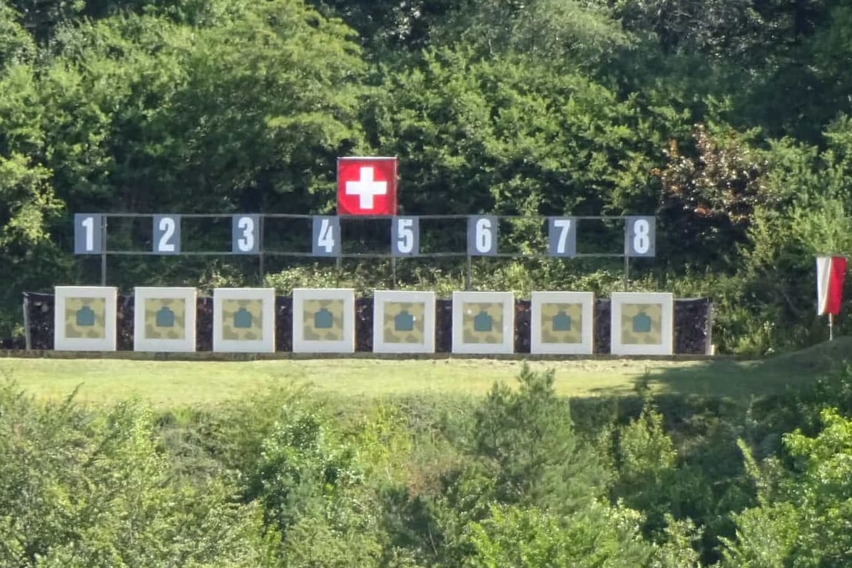 Schießanlage in Röschenz: Hier wurde ein Mann von einer Zielscheibe eingeklemmt und tödlcih verletzt.