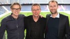 Christoph Freund, Ralf Rangnick und Jochen Sauer: Sie arbeiteten schon in Salzburg zusammen. Bald könnten sie das in München erneut tun.
