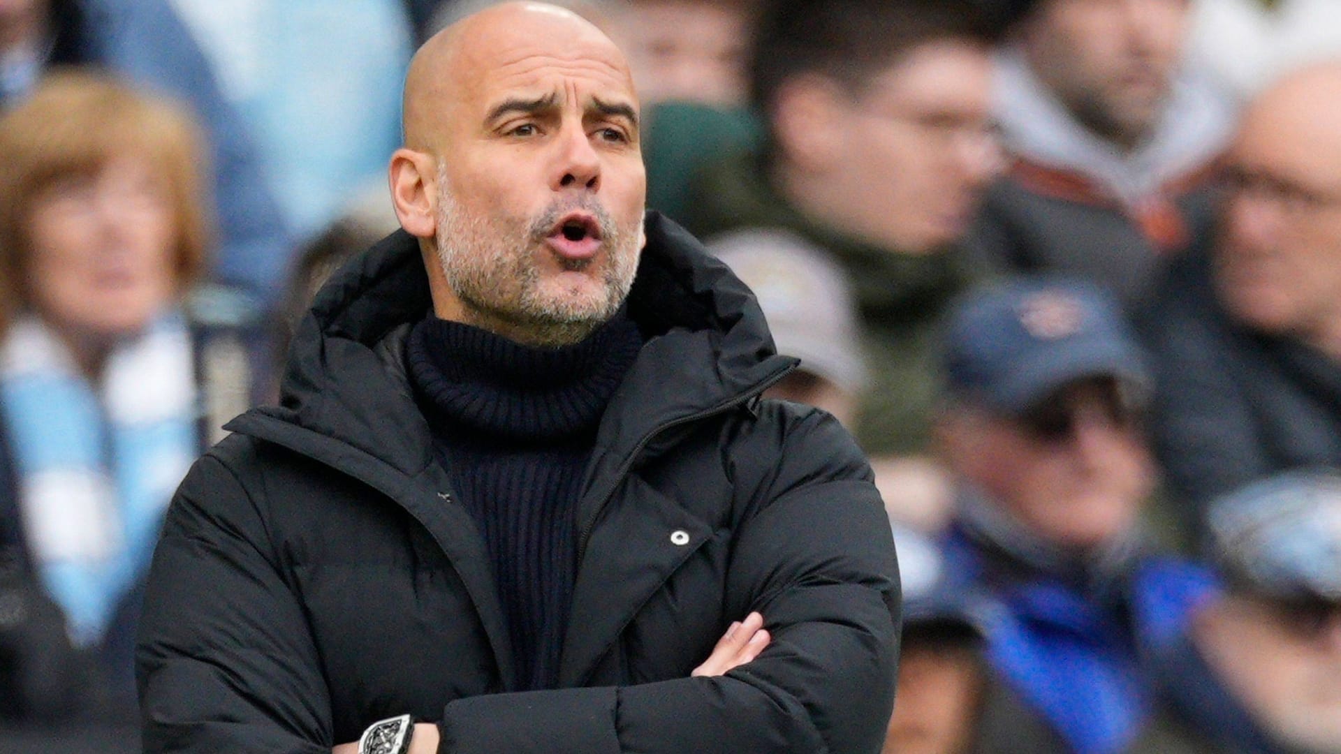 City-Trainer Guardiola: Der Katalane ist seit 2016 Trainer des Premier-League-Klubs.