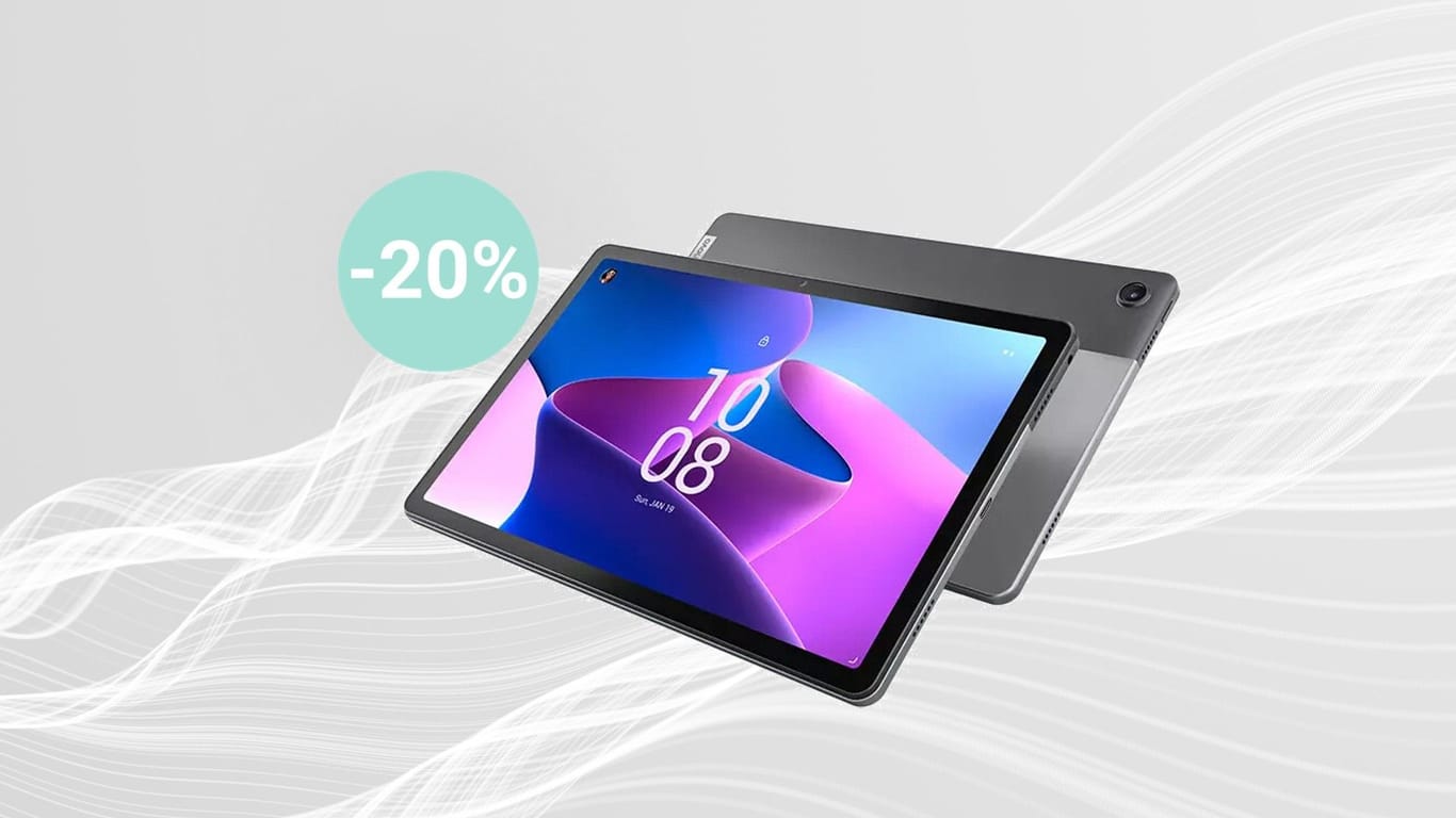 Tablet zum im Angebot: Das Lenovo Tab M10 Plus ist aktuell radikal reduziert. Was kann das Modell?