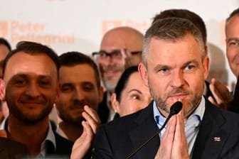 Sieger bei der Präsidentschaftswahl in der Slowakei: Peter Pellegrini, der derzeit Parlamentspräsident ist.