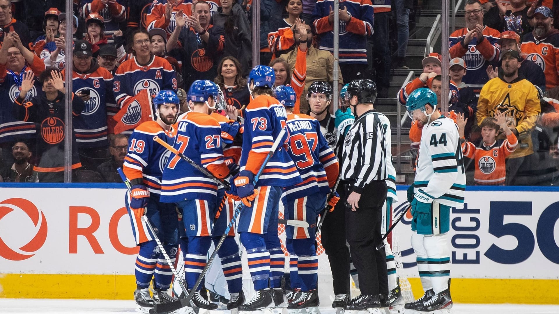 Edmonton Oilers - San José Sharks