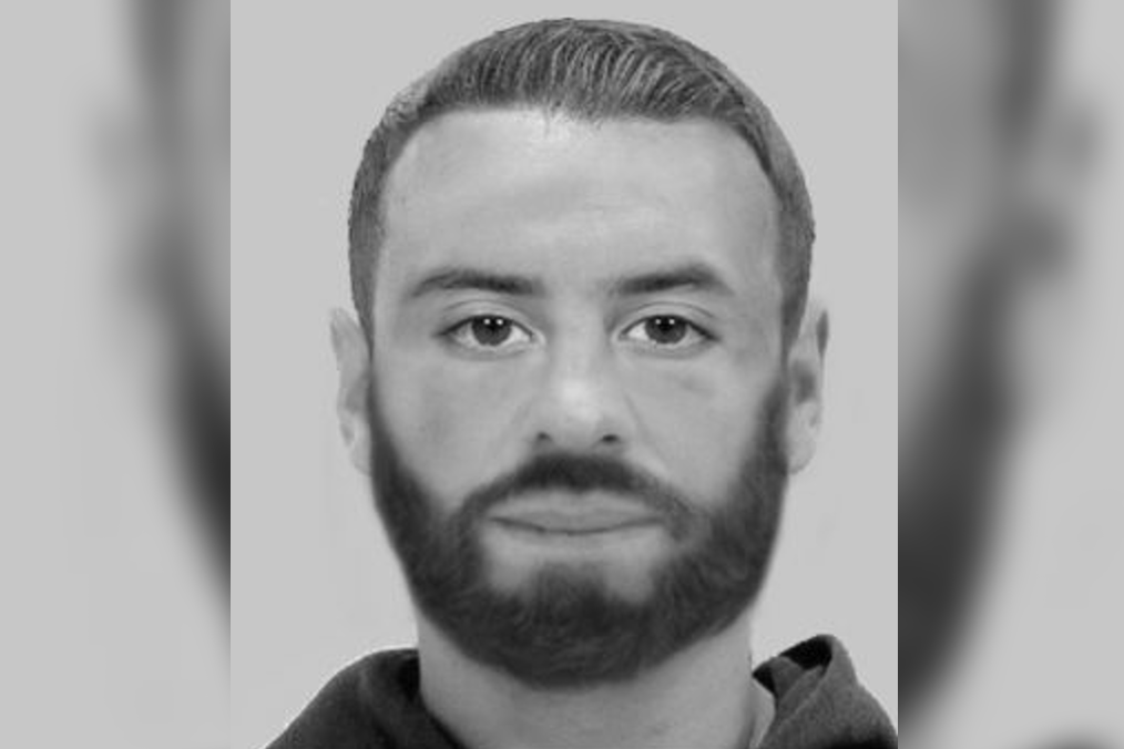 Der Gesuchte: So soll der Mann ausgesehen haben.