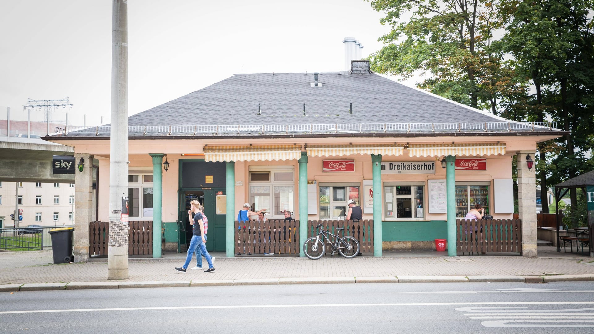 Die Huschhalle in Dresden auf der Tharandter Straße (Symbolbild):