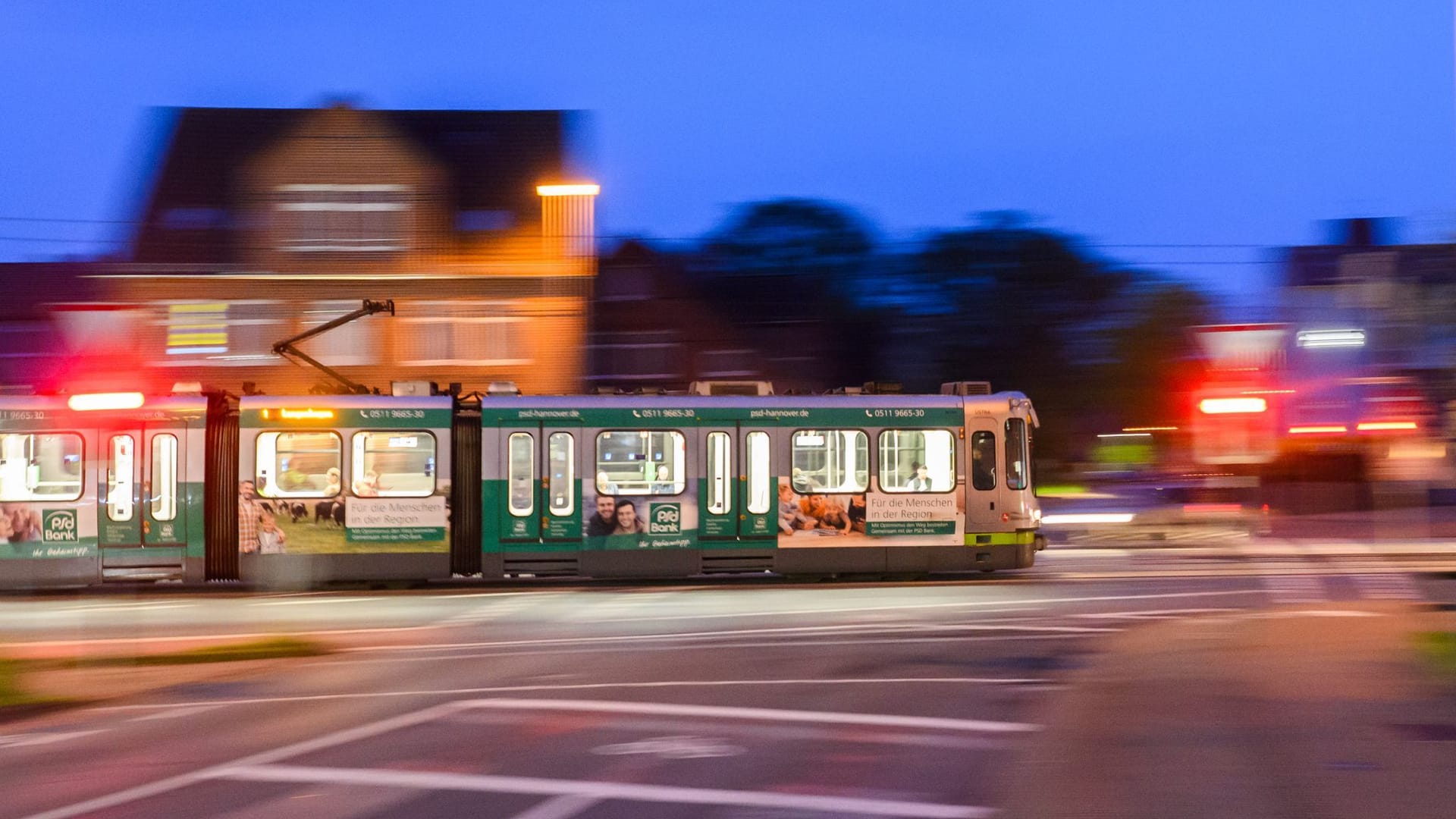 Stadtbahn in Hannover