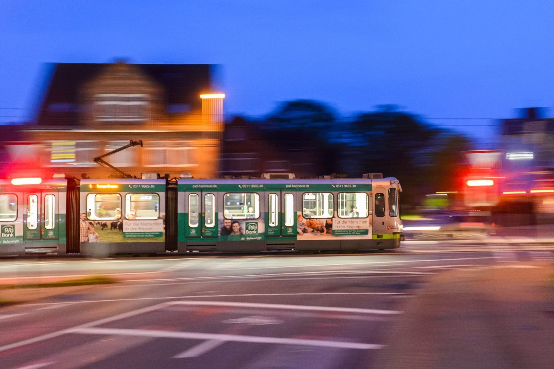 Stadtbahn in Hannover