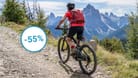 E-Bike im Angebot: Aldi verkauft ein elektronisches Mountainbike von Fischer so günstig wie noch nie (Symbolbild).