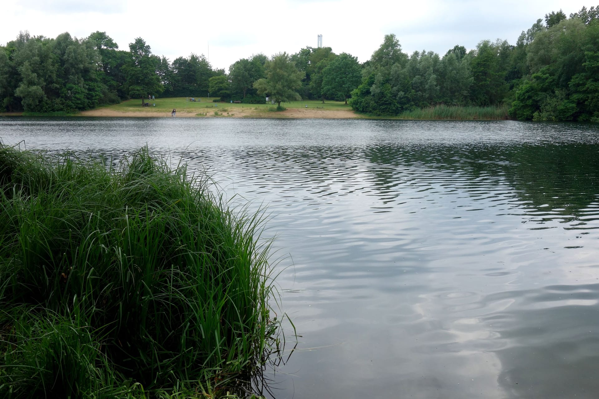 Der große Silbersee. Ein Naherholungsgebiet und echter Geheimtipp.