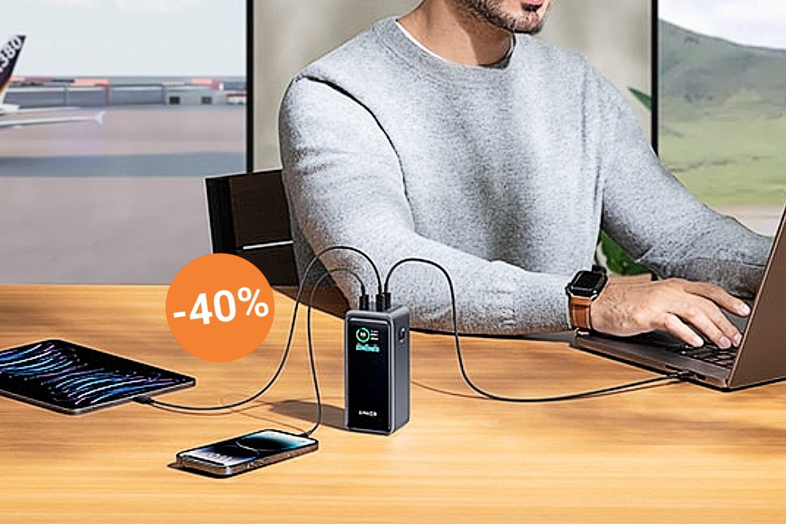 Mehr Flexibilität und Unabhängigkeit: Heute ist die Powerbank von Anker bei Amazon zum Tiefstpreis erhältlich.