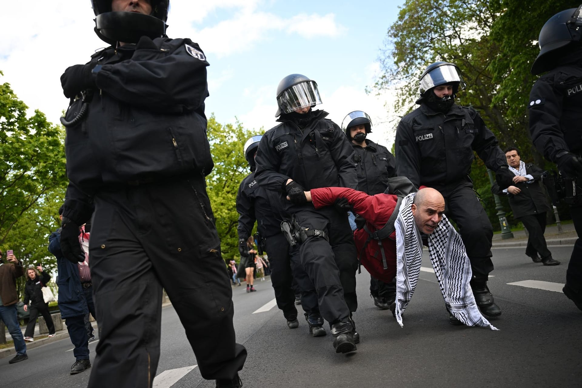 Räumung propalästinensisches Protestcamp