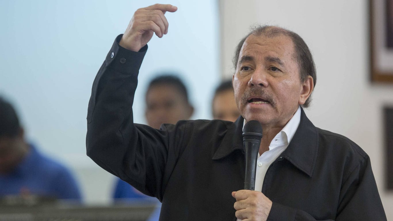 Der Präsident Nicaraguas, Daniel Ortega, ist seit 2006 im Amt.