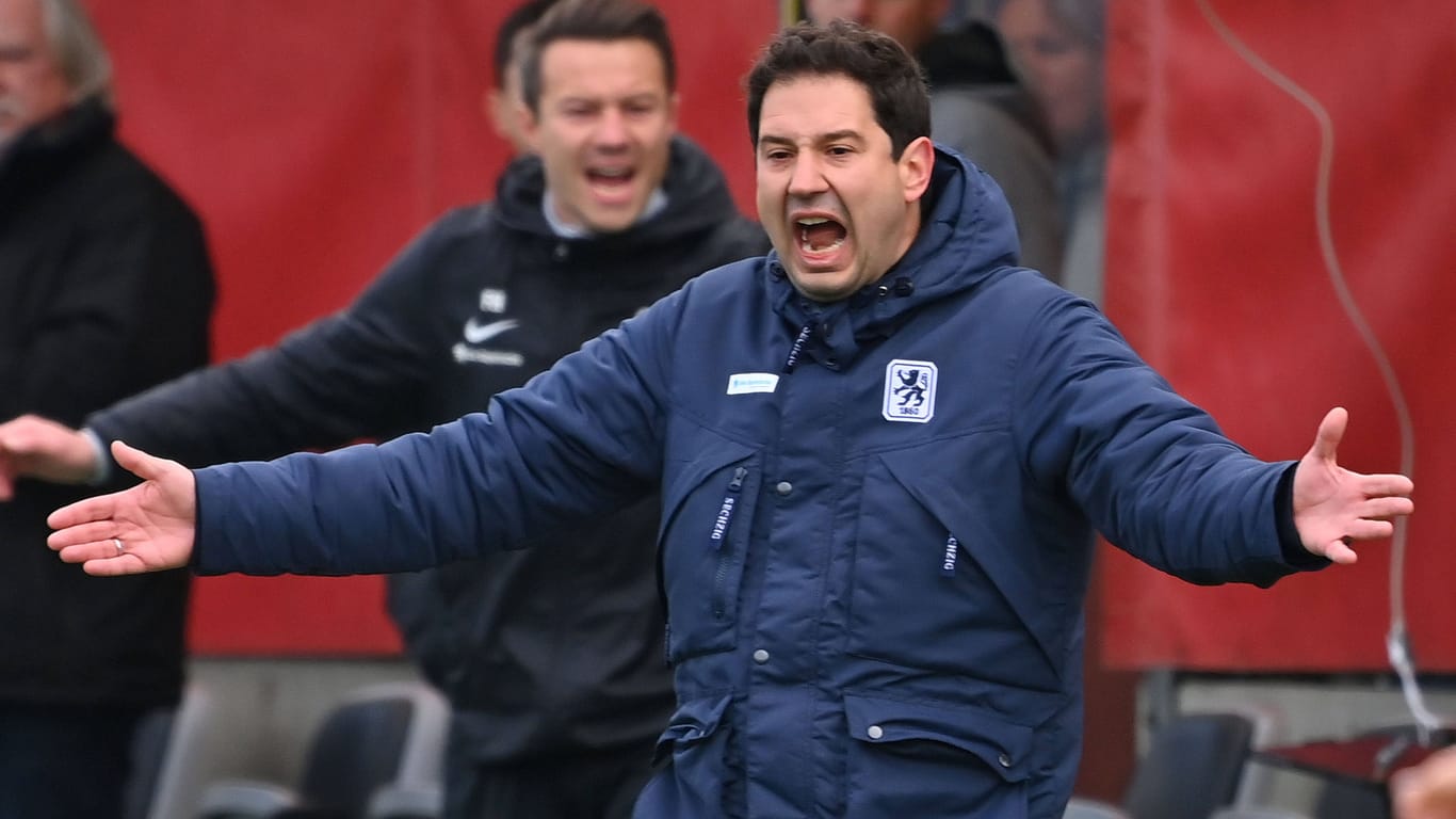 Argirios Giannikis brennt für 1860 München: Der Trainer hofft am Sonntag auf einen Derbysieg in Unterhaching.
