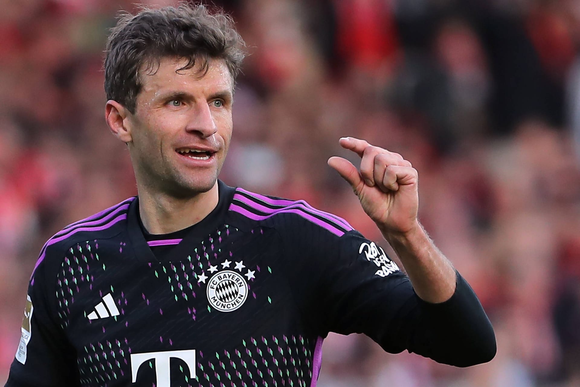 Thomas Müller: Er machte gegen Union Berlin zwei Tore.