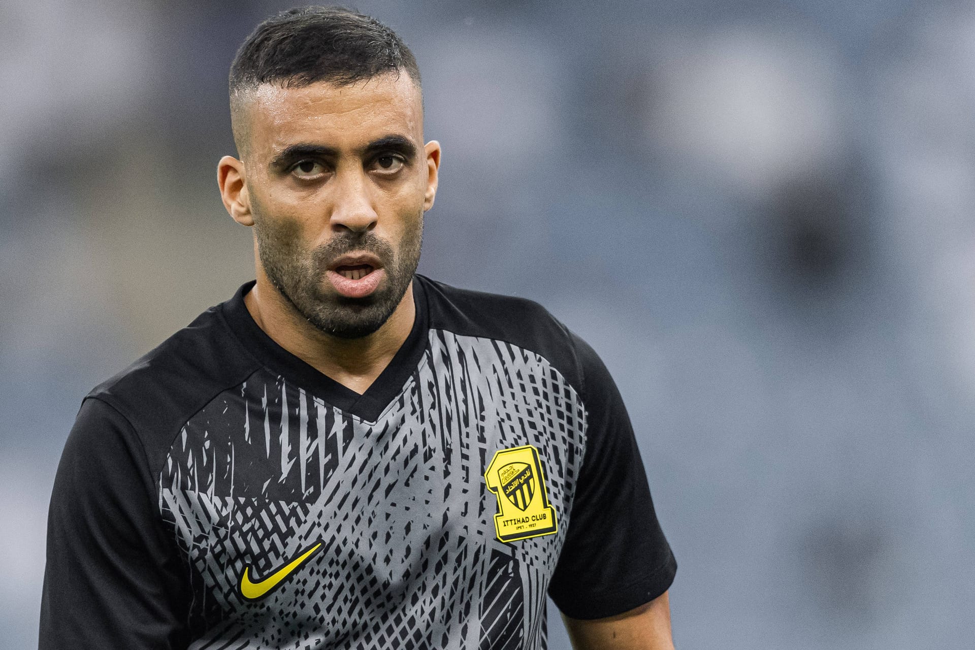 Abderrazak Hamdallah: Der Spieler von Al-Ittihad wurde auf ungewöhnliche Art und Weise von einem Fan konfrontiert.