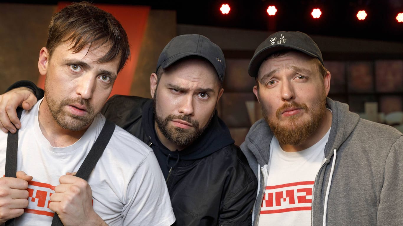 Antilopen Gang: Danger Dan, Koljah und Panik Panzer machen seit 2009 gemeinsam Musik.