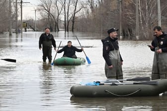Hochwasser in Russland