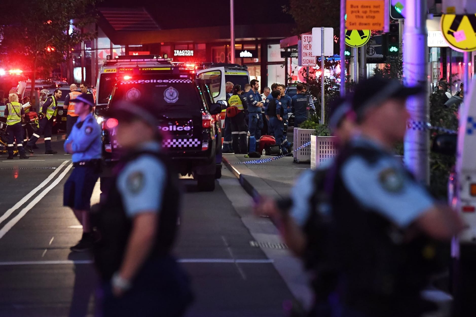 Nach Messerangriff im Einkaufszentrum in Sydney