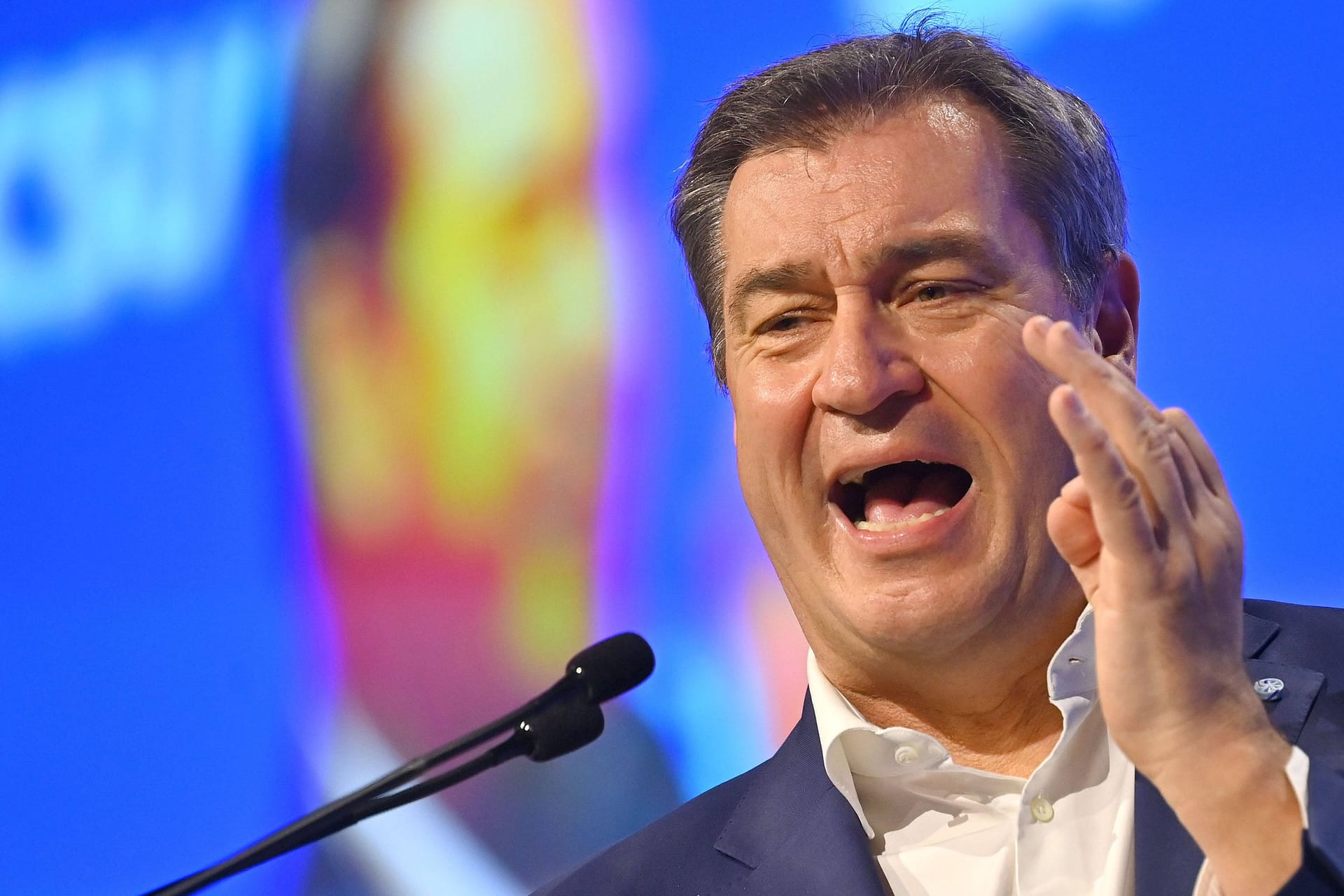 Markus Söder: Der CSU-Vorsitzende schließt eine Koalition mit den Grünen aus.