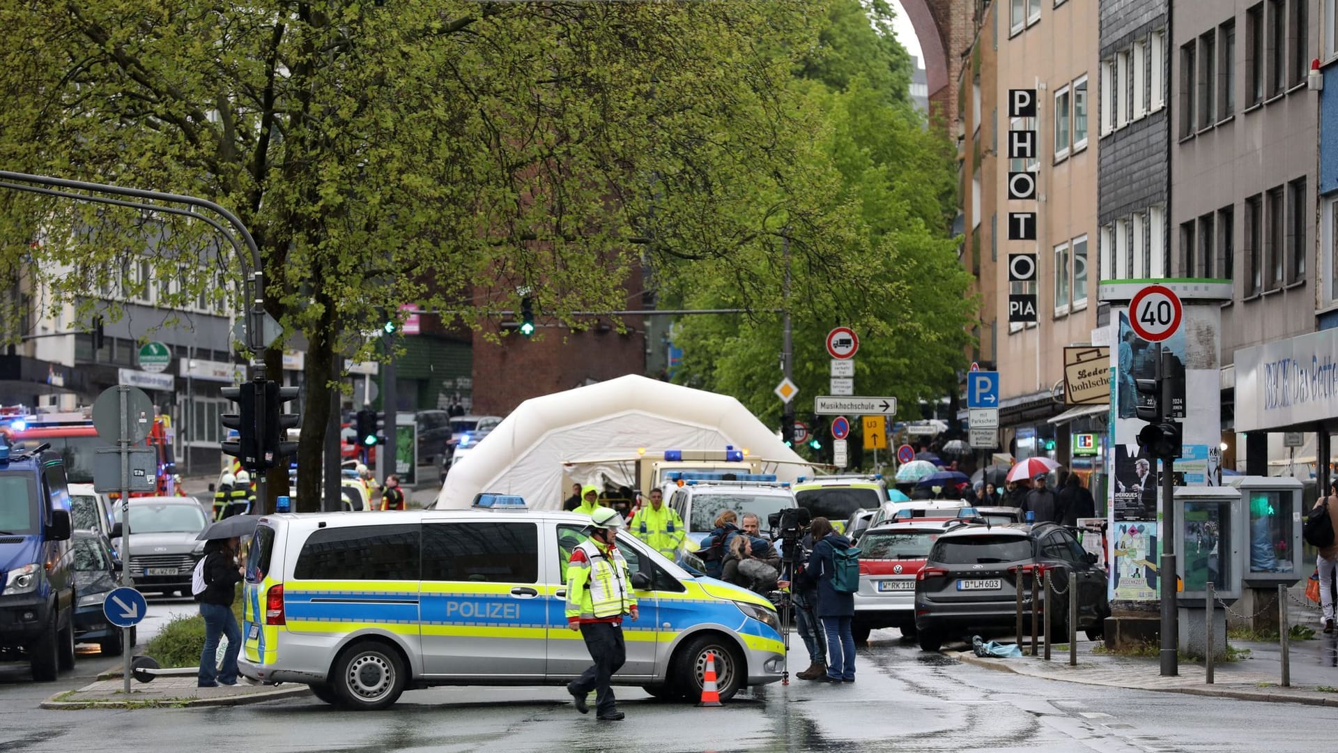 Einsatz an Wuppertaler Gymnasium