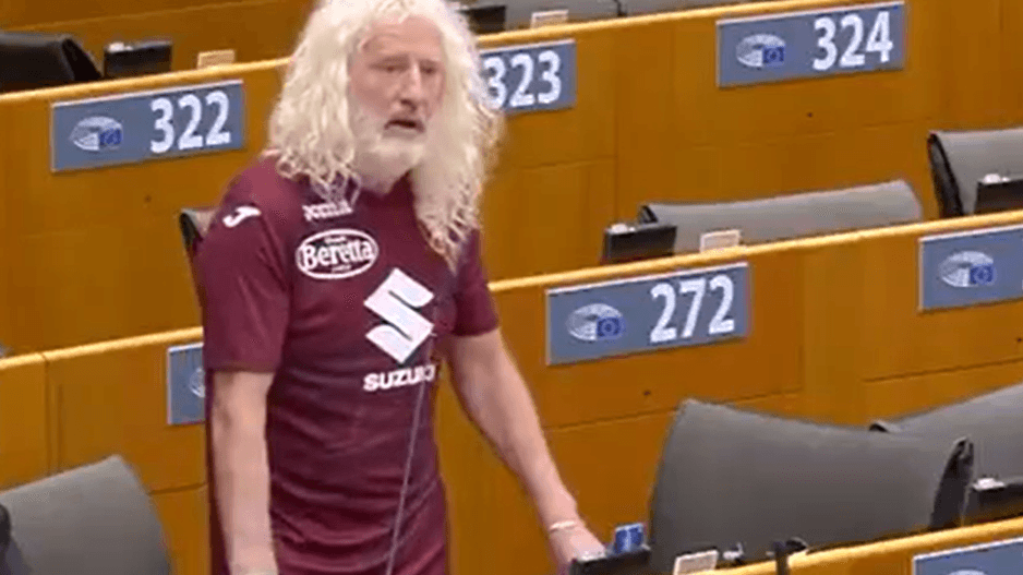 Mick Wallace: Der Ire sitzt im EU-Parlament und ist dort Teil der linken GUE/NGL-Fraktion.