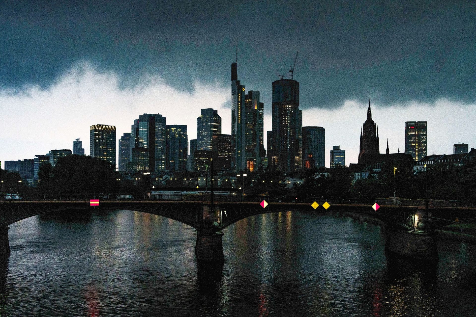 Gewitter in Frankfurt