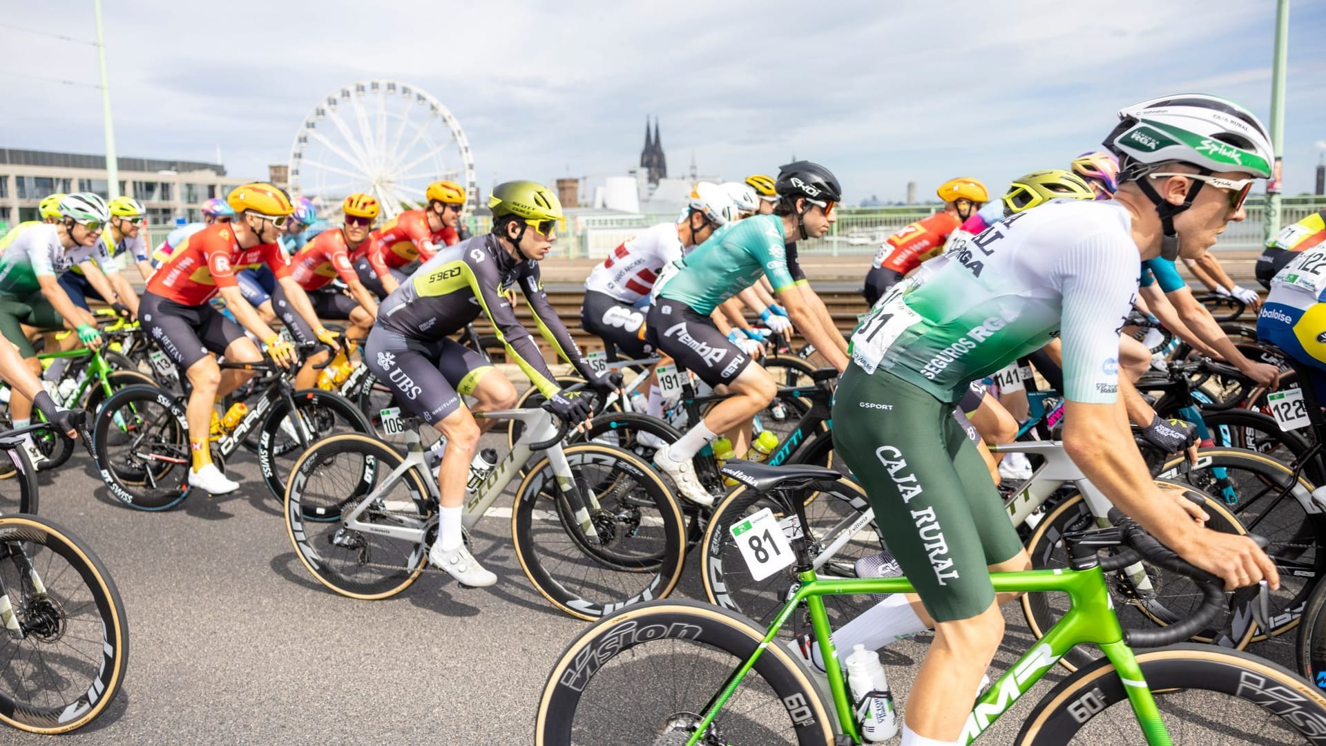 "Rund um Köln": Das Straßenrennen geht über eine Strecke von circa 200 Kilometer.