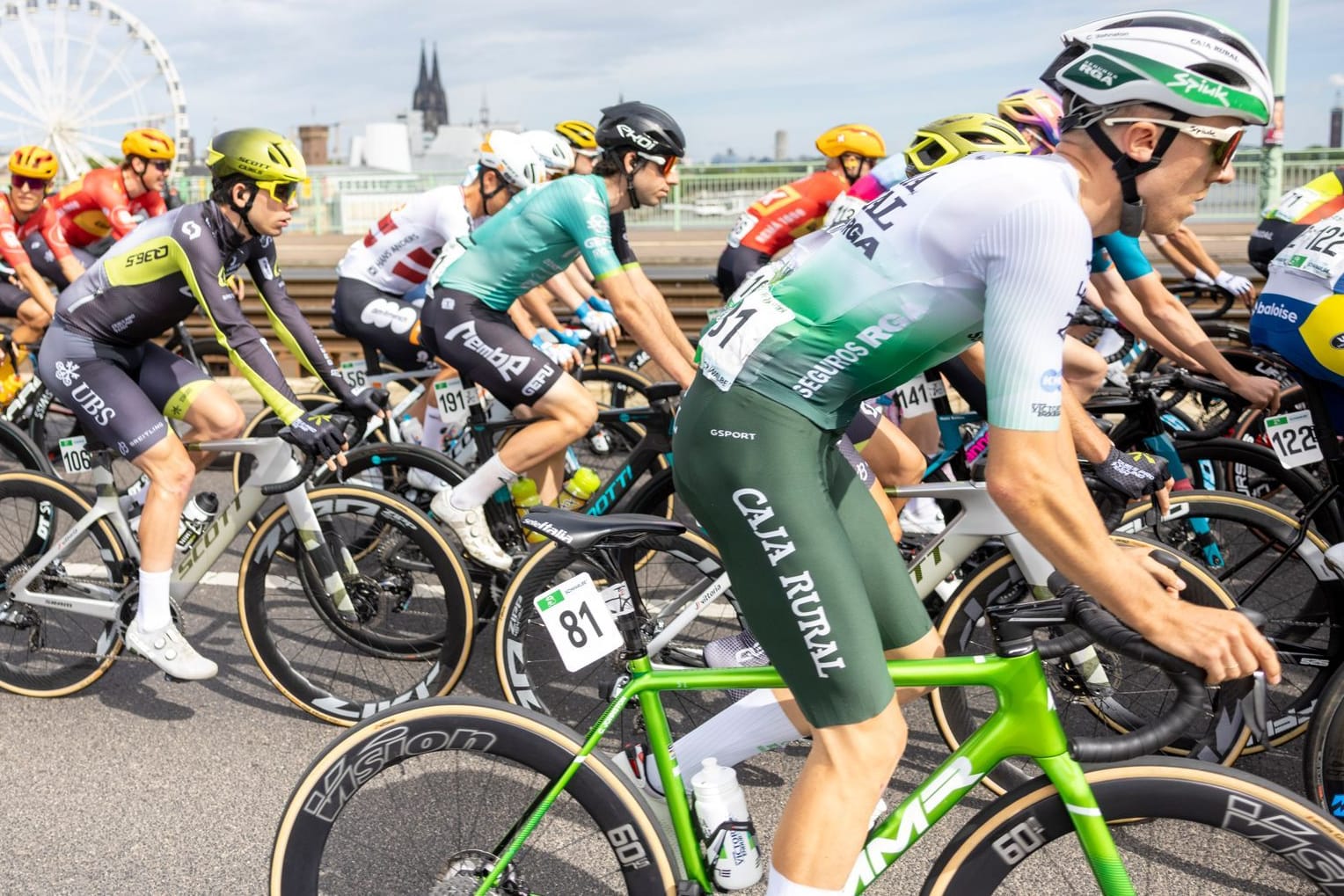 "Rund um Köln": Das Straßenrennen geht über eine Strecke von circa 200 Kilometer.