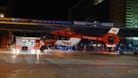 Spektakuläre Landung des neuen Rettungshubschraubers "Christoph 100" an der Warschauer Straße / Oberbaumstraße!