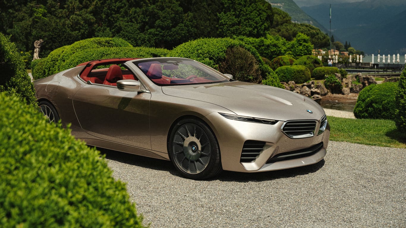 Schnittig: Mit dem Concept Skytop zeigt BMW, wie ein offener GT aussehen könnte.