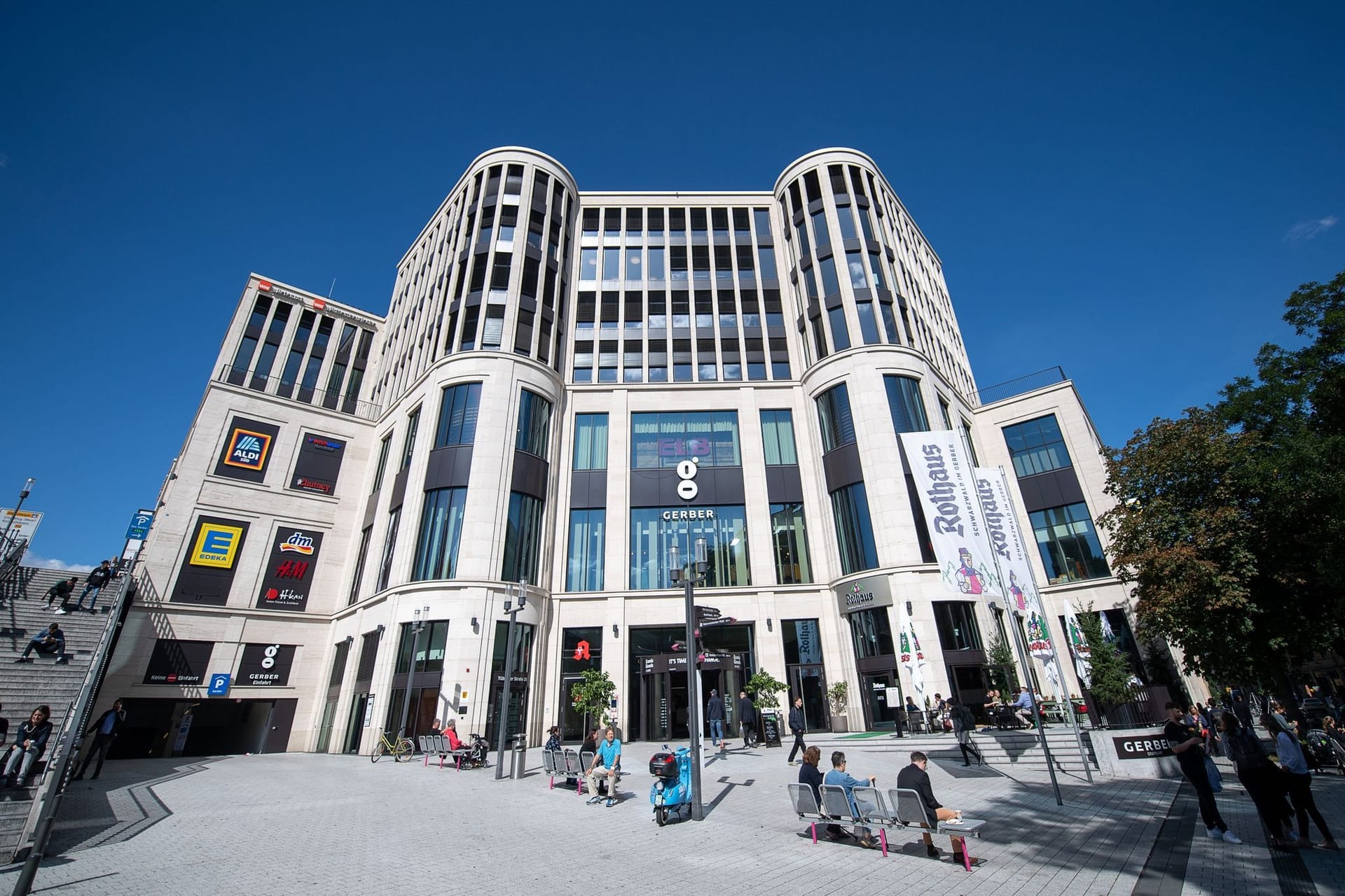 Shopping-Center in Innenstadt