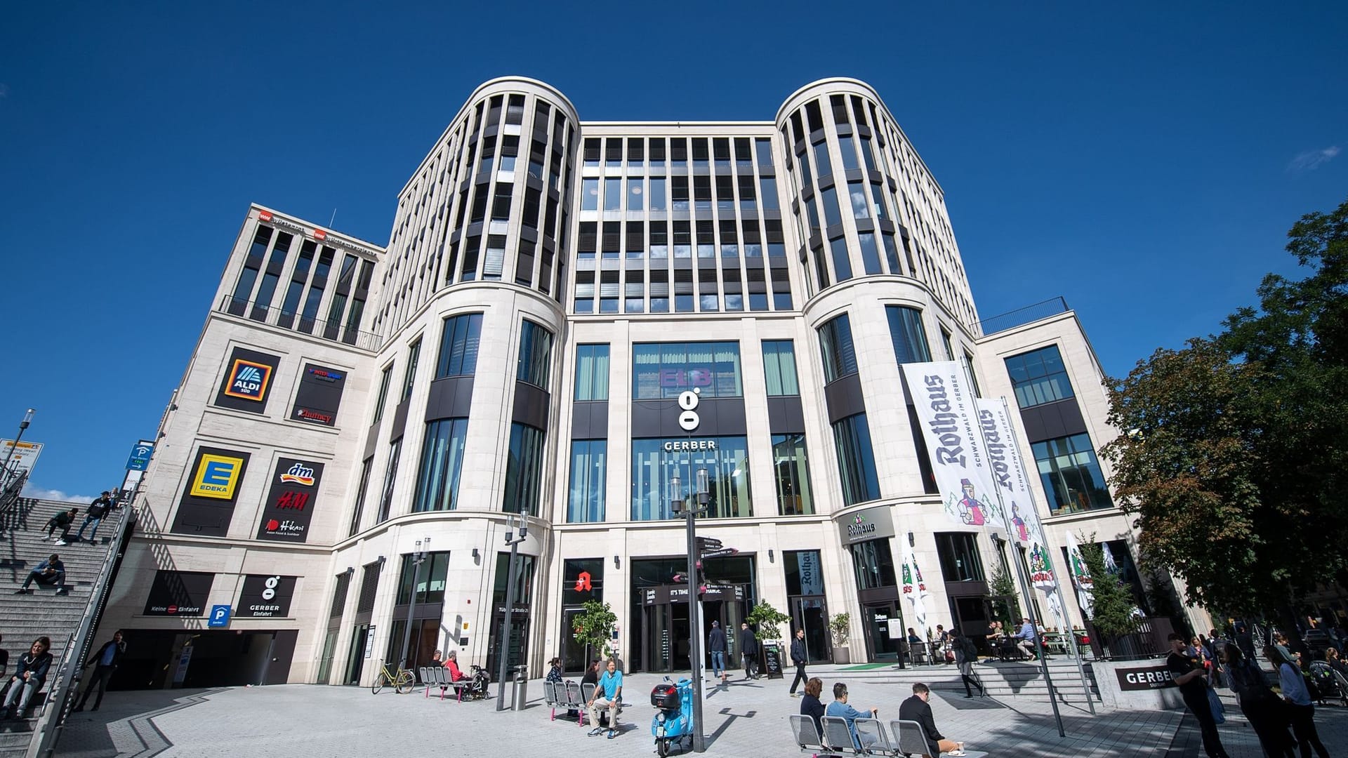 Shopping-Center in Innenstadt